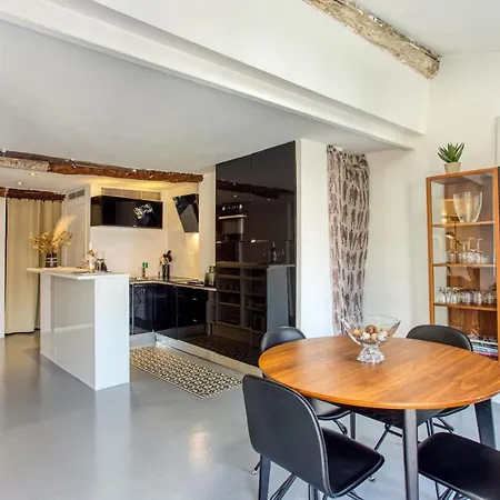 Daire Ross 5- F2, Lumineux, Balcon, Loft, Clim, Vieux-nice